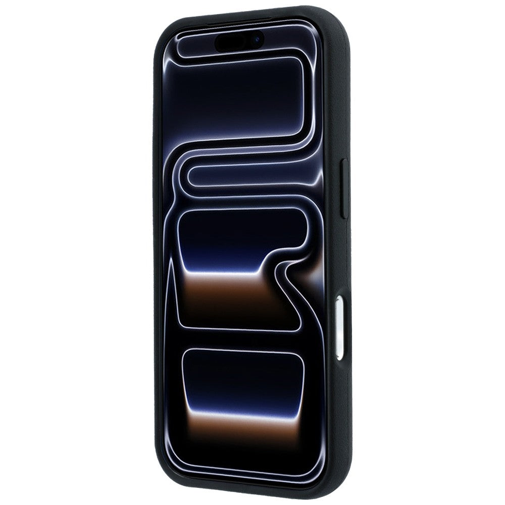 BMW iPhone 17 Pro/iPhone 18 Pro Cover M Quadrille Kevlar Metal Logo Sort