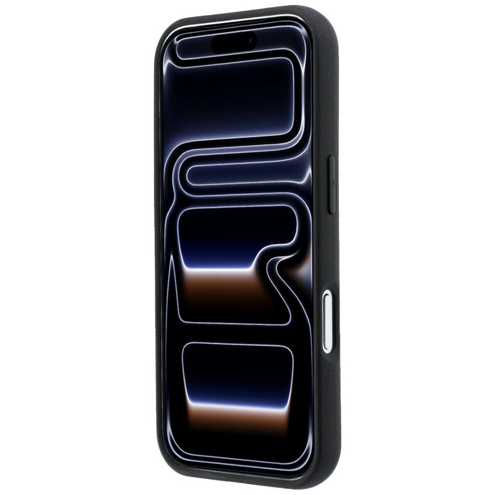 BMW iPhone 17 Pro/iPhone 18 Pro Cover M Quadrille Kevlar Tricolor Lines Sort