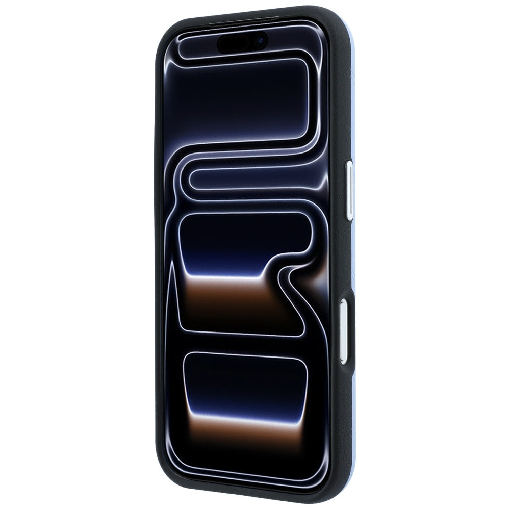 BMW iPhone 17 Pro/iPhone 18 Pro Cover Debossed quiltet Blå