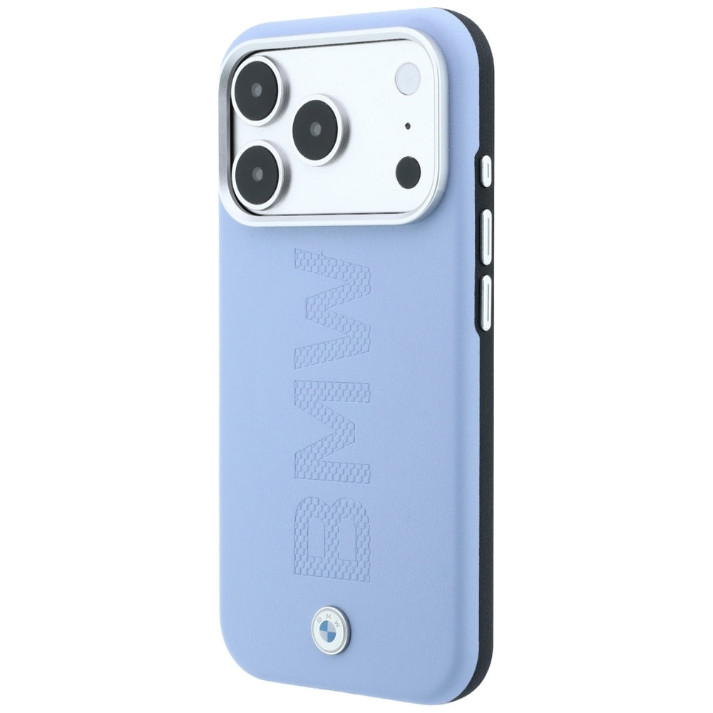 BMW iPhone 17 Pro/iPhone 18 Pro Cover Centreret præget Blå