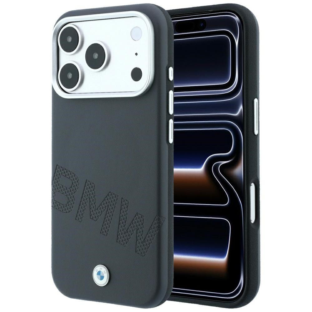 BMW iPhone 17 Pro Max/iPhone 18 Pro Max Cover Inclined Deboss Grå