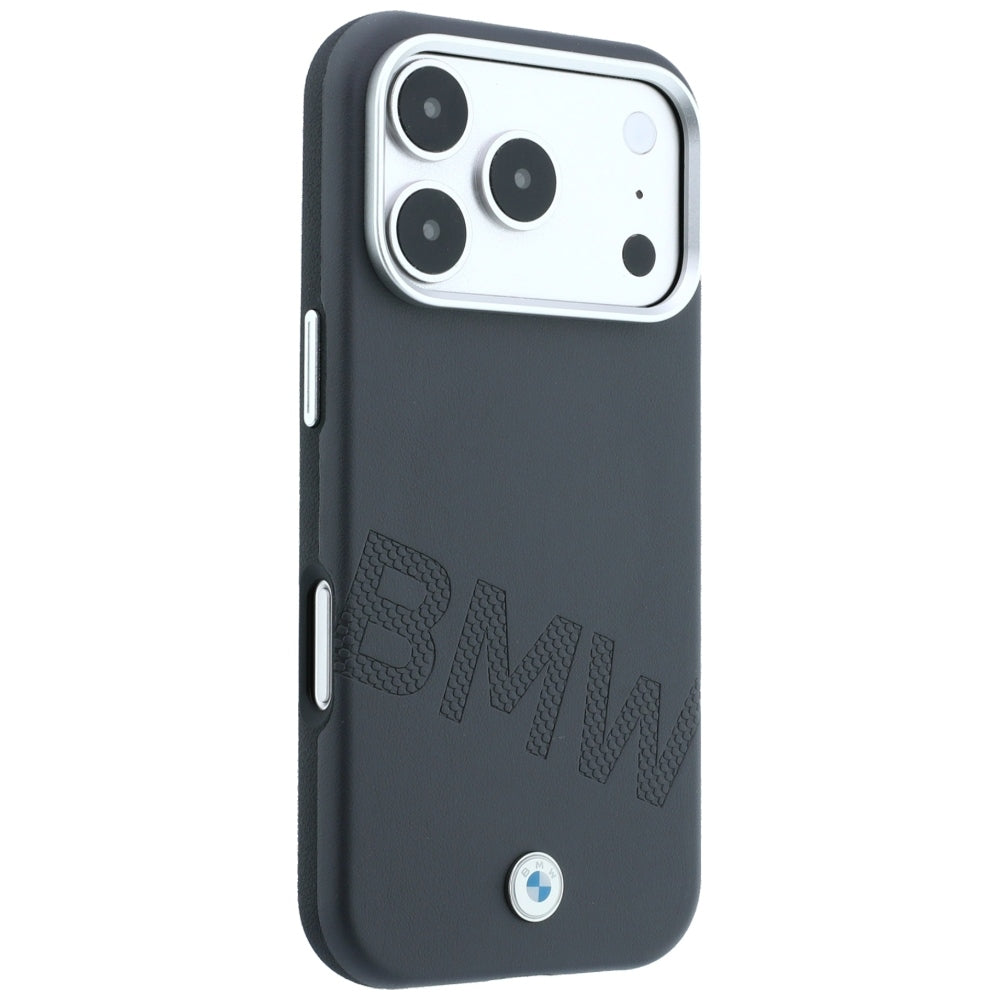 BMW iPhone 17 Pro Max/iPhone 18 Pro Max Cover Inclined Deboss Grå