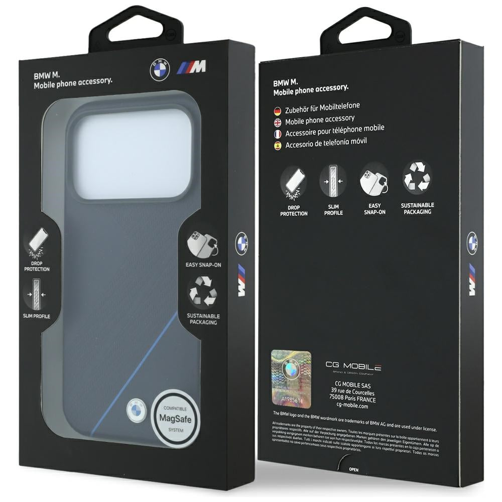 BMW iPhone 17 Pro Max/iPhone 18 Pro Max Cover M Tire Track Navy