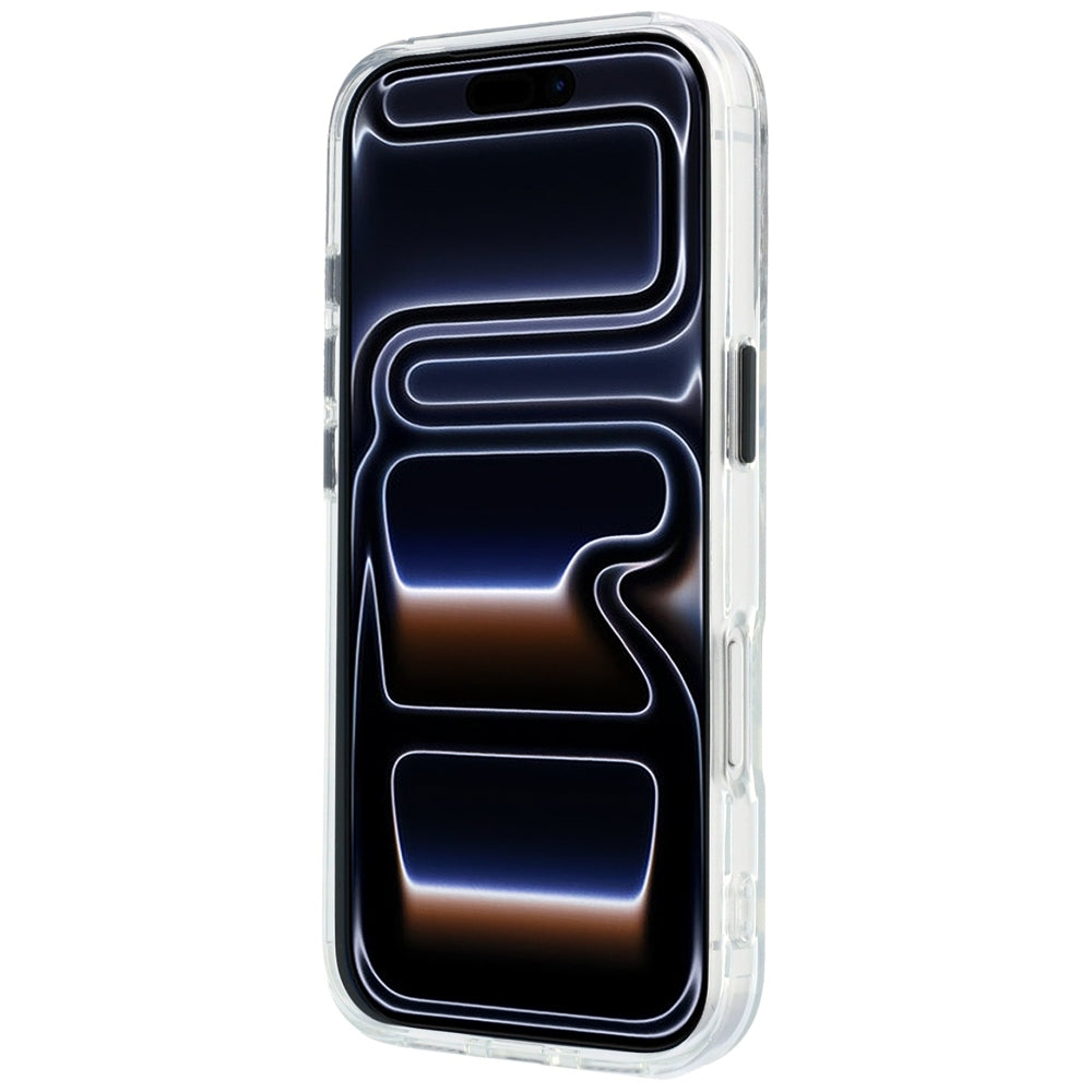 BMW iPhone 17 Pro/iPhone 18 Pro Cover M Glossy Metal Logo Klar