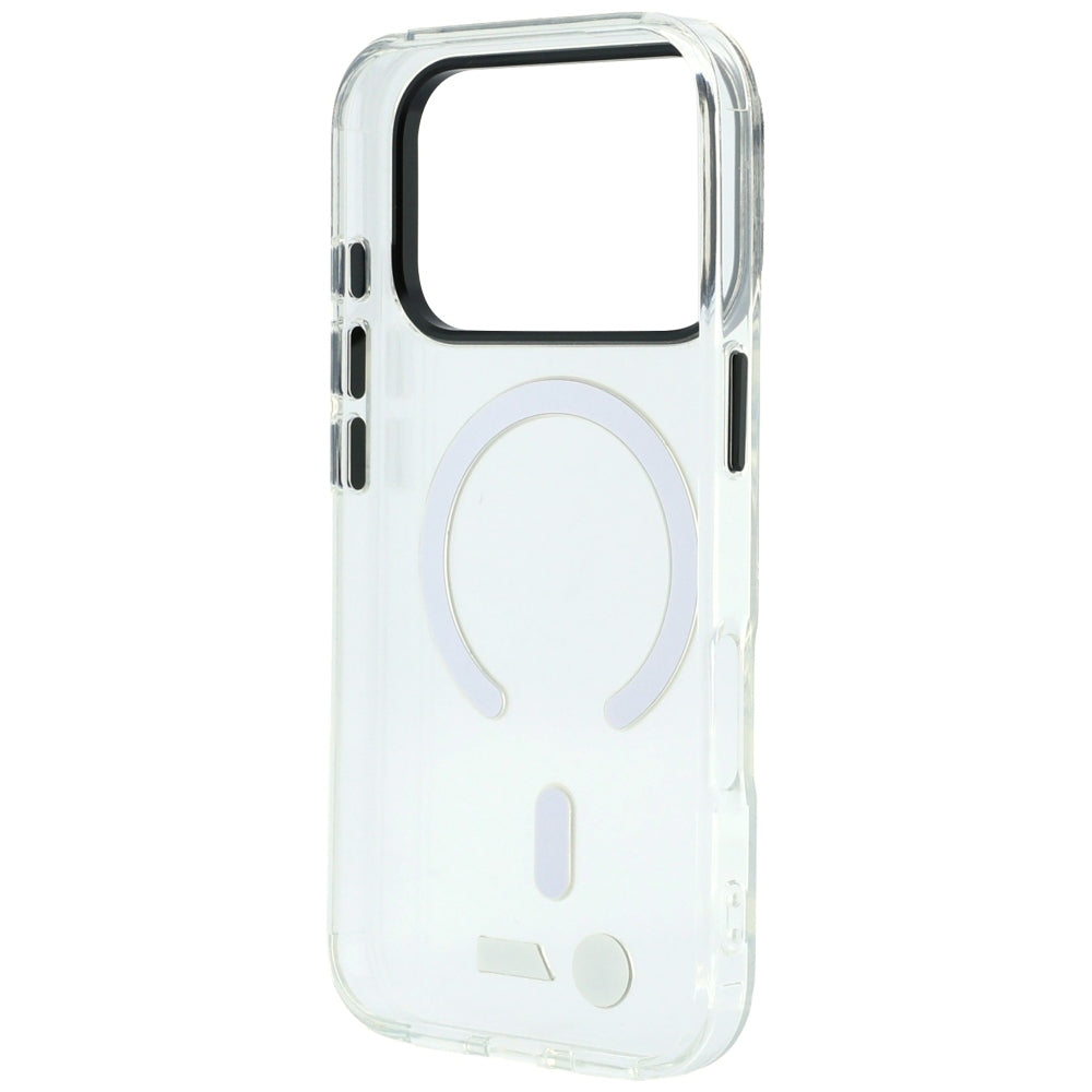 BMW iPhone 17 Pro/iPhone 18 Pro Cover M Glossy Metal Logo Klar