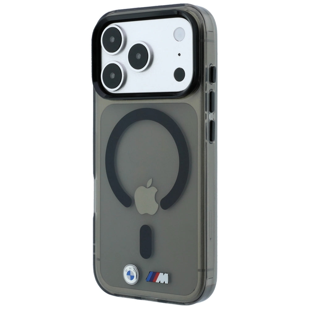 BMW iPhone 17 Pro/iPhone 18 Pro Cover M Glossy Metal Logo Sort