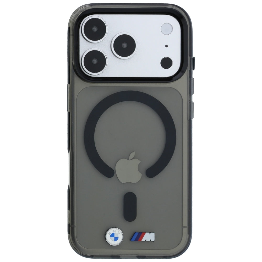 BMW iPhone 17 Pro/iPhone 18 Pro Cover M Glossy Metal Logo Sort