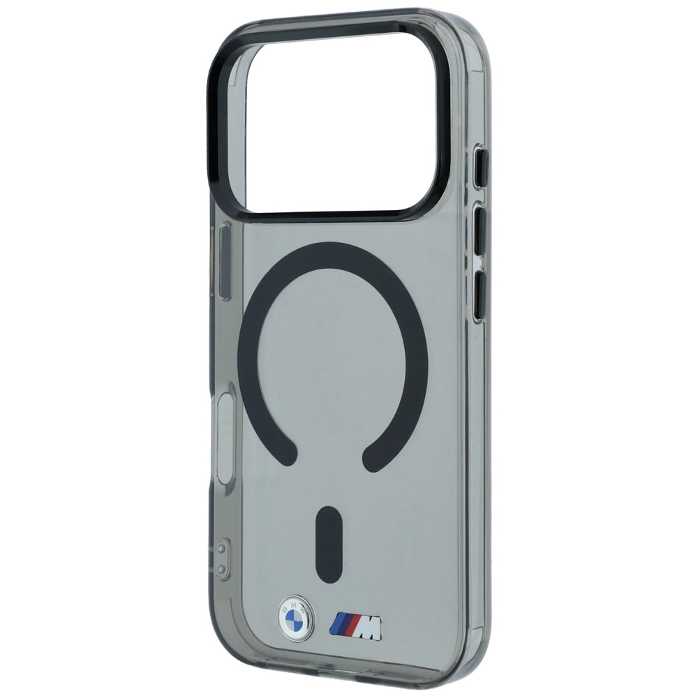 BMW iPhone 17 Pro/iPhone 18 Pro Cover M Glossy Metal Logo Sort