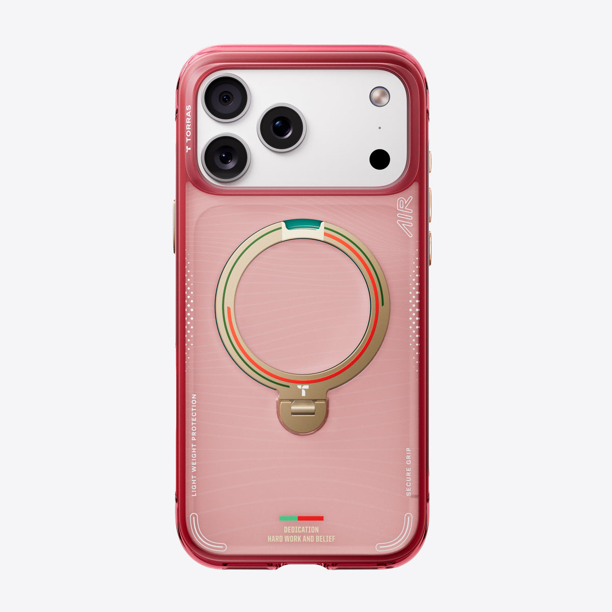 Torras iPhone 17 Pro Max Cover Ostand Q3 Air Portugal Wave of Passion