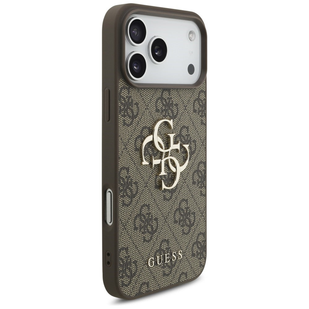 Guess iPhone 17 Pro Max/iPhone 18 Pro Max Cover 4G Big Logo Brun