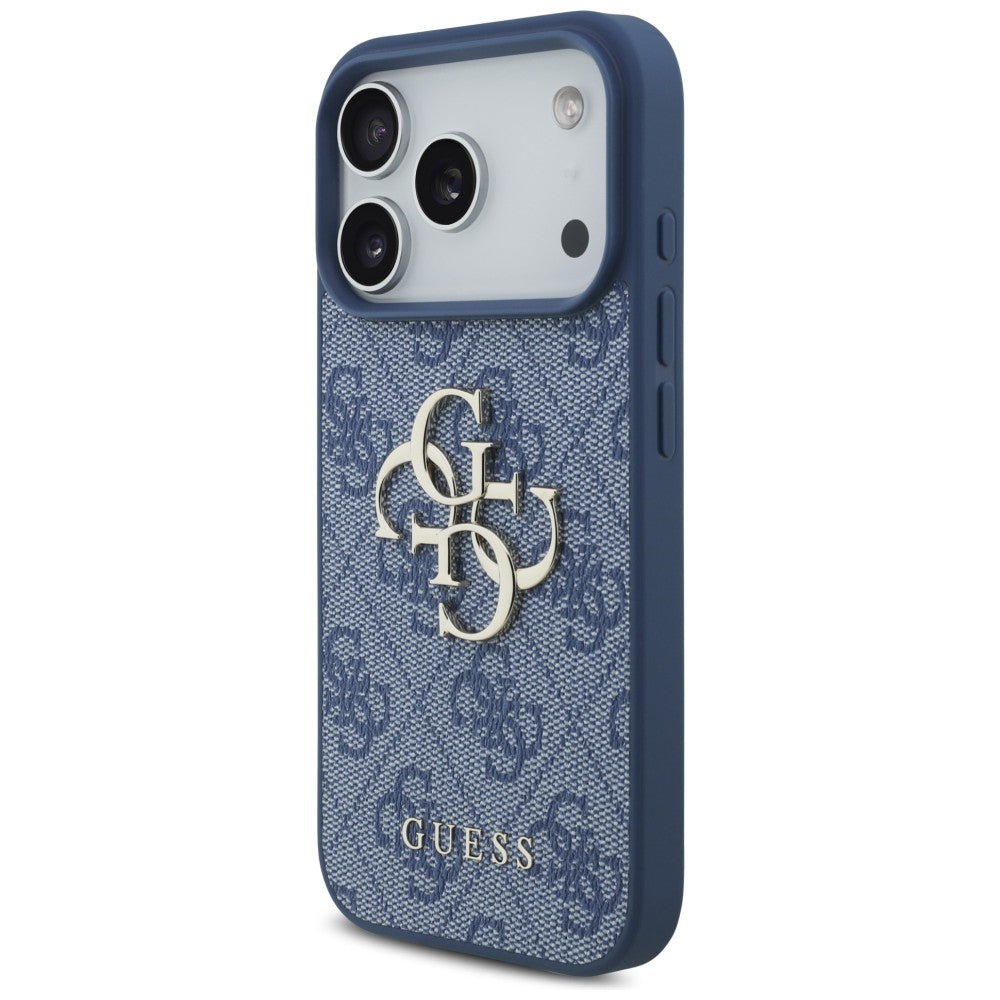Guess iPhone 17 Pro/iPhone 18 Pro Cover 4G Big Logo Blå