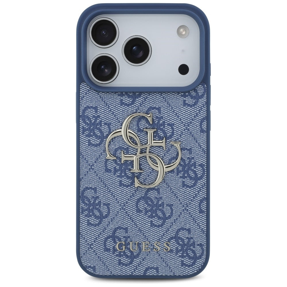 Guess iPhone 17 Pro/iPhone 18 Pro Cover 4G Big Logo Blå