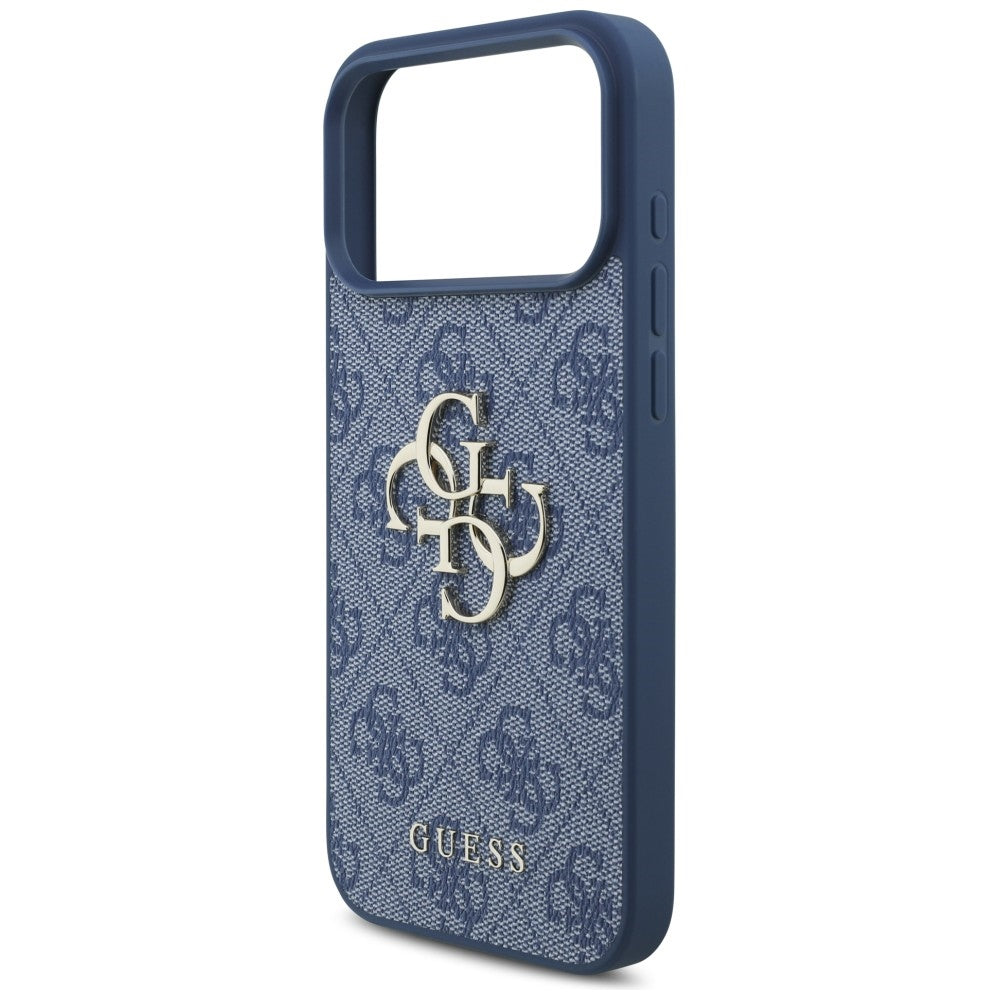 Guess iPhone 17 Pro Max/iPhone 18 Pro Max Cover 4G Big Logo Blå