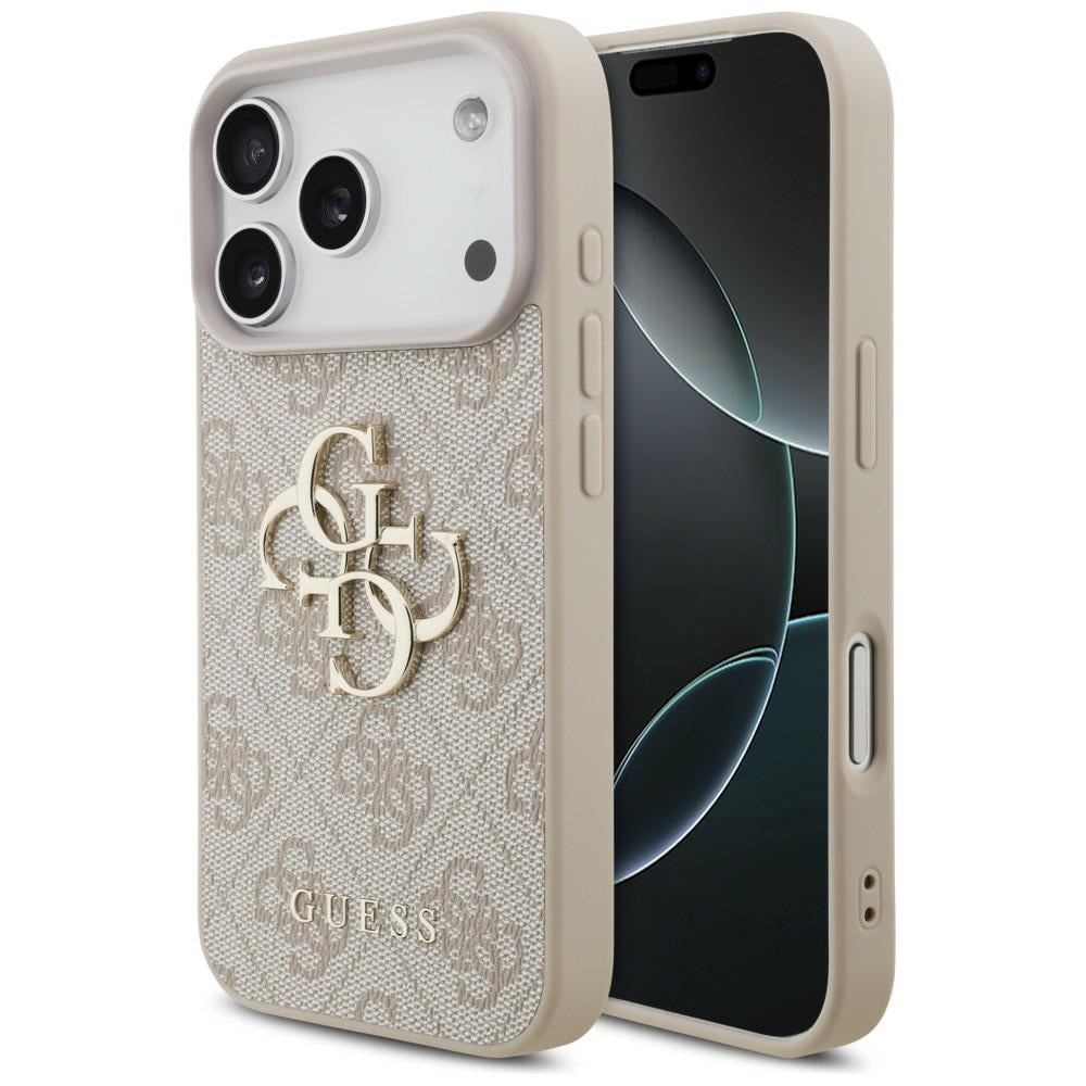 Guess iPhone 17 Pro/iPhone 18 Pro Cover 4G Big Logo Lyserød