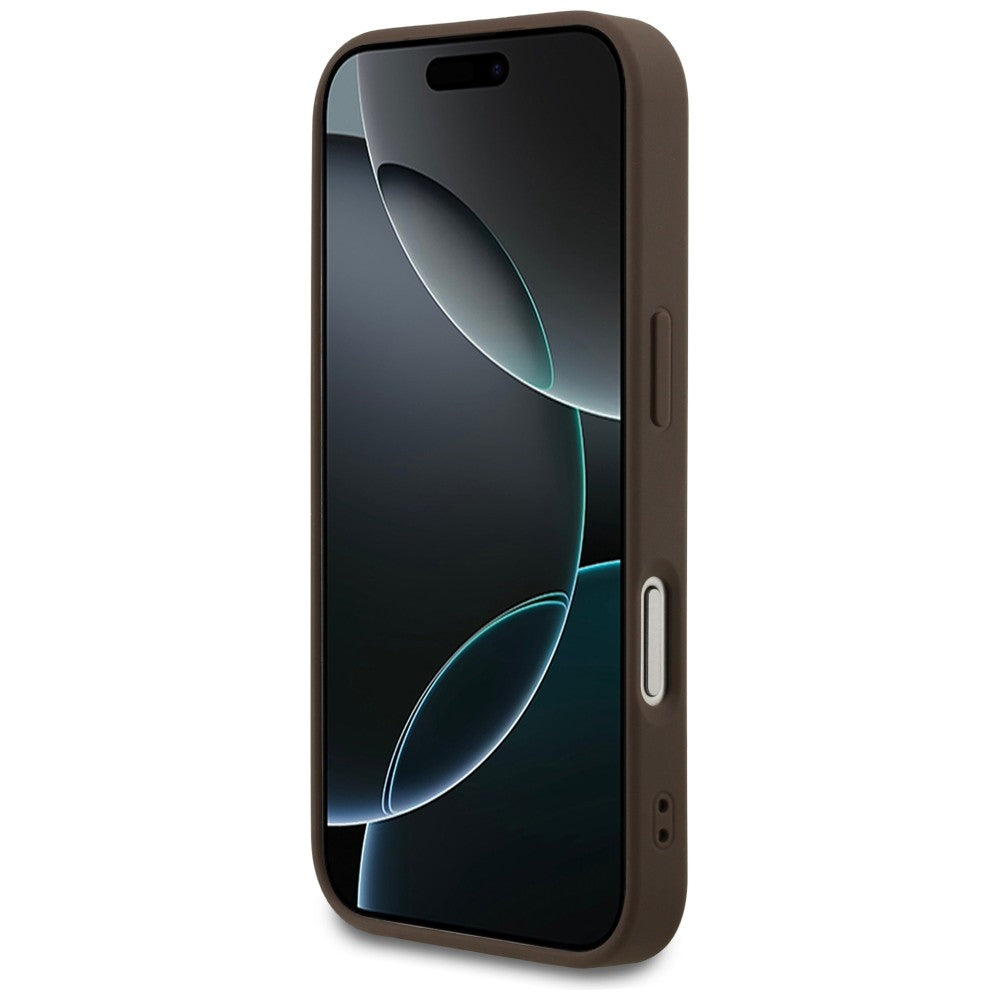 Guess iPhone 17 Pro/iPhone 18 Pro Cover 4G Classic Brun