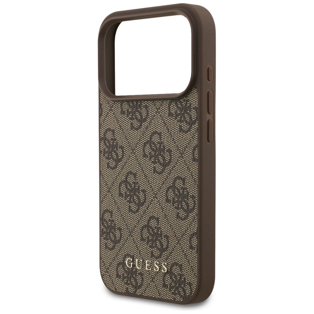 Guess iPhone 17 Pro/iPhone 18 Pro Cover 4G Classic Brun