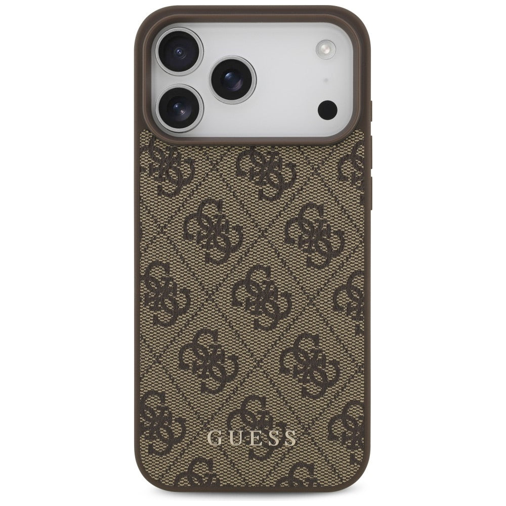 Guess iPhone 17 Pro Max/iPhone 18 Pro Max Cover 4G Classic Brun