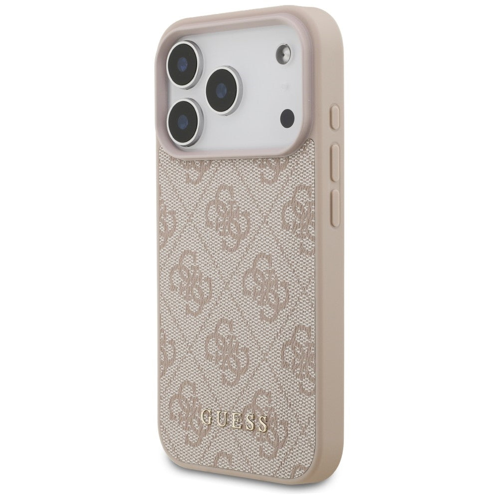 Guess iPhone 17 Pro/iPhone 18 Pro Cover 4G Classic Lyserød
