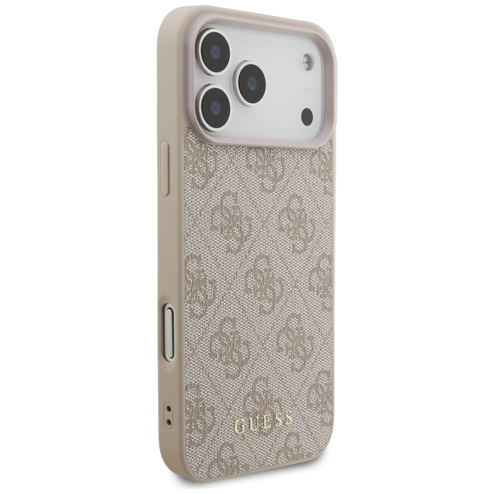 Guess iPhone 17 Pro Max/iPhone 18 Pro Max Cover 4G Classic Lyserød