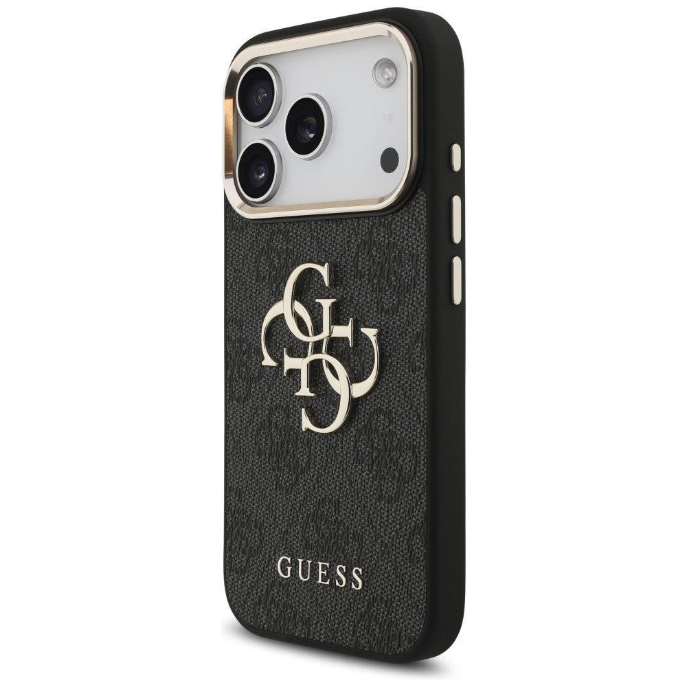 Guess iPhone 17 Pro/iPhone 18 Pro Cover 4G Classic Logo Sort