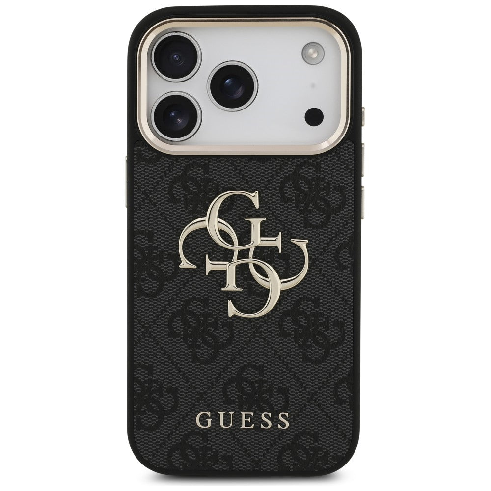 Guess iPhone 17 Pro/iPhone 18 Pro Cover 4G Classic Logo Sort