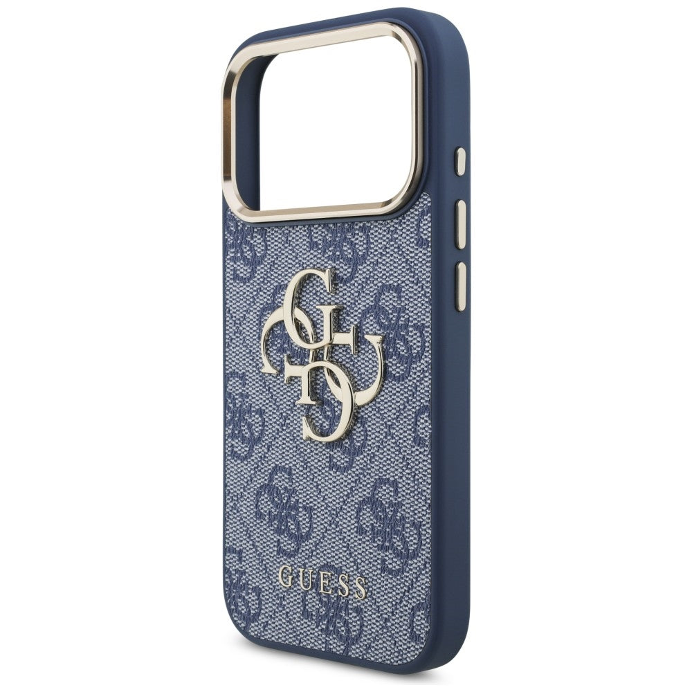 Guess iPhone 17 Pro/iPhone 18 Pro Cover 4G Classic Logo Blå