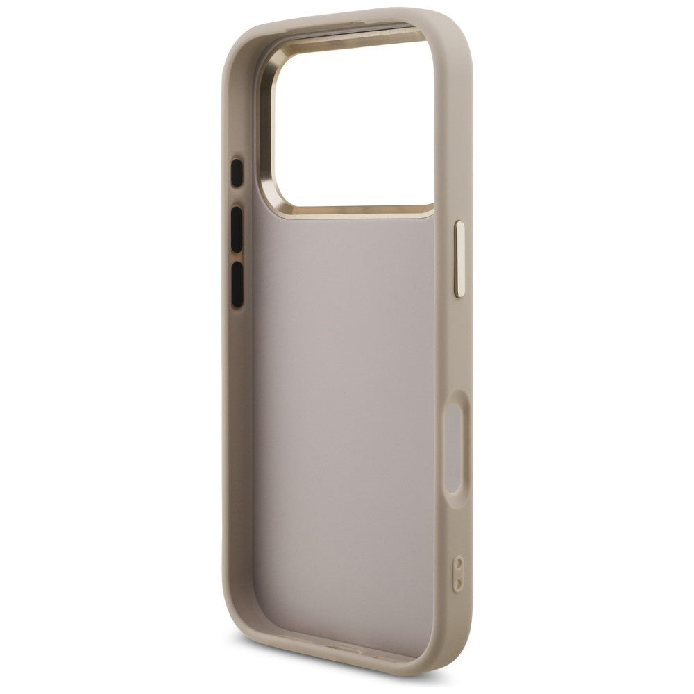 Guess iPhone 17 Pro/iPhone 18 Pro Cover 4G Classic Logo Lyserød