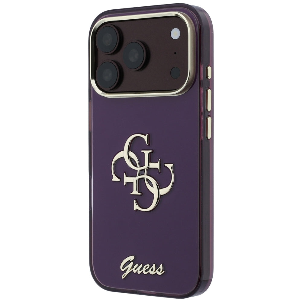 Guess iPhone 17 Pro/iPhone 18 Pro Cover 4G Script Burgundy