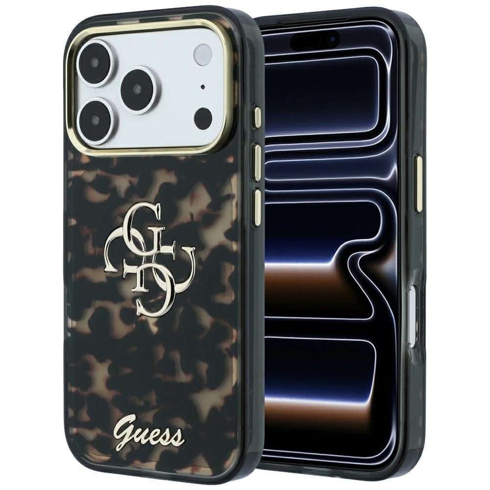 Guess iPhone 17 Pro Max/iPhone 18 Pro Max Cover 4G Script Tortoise