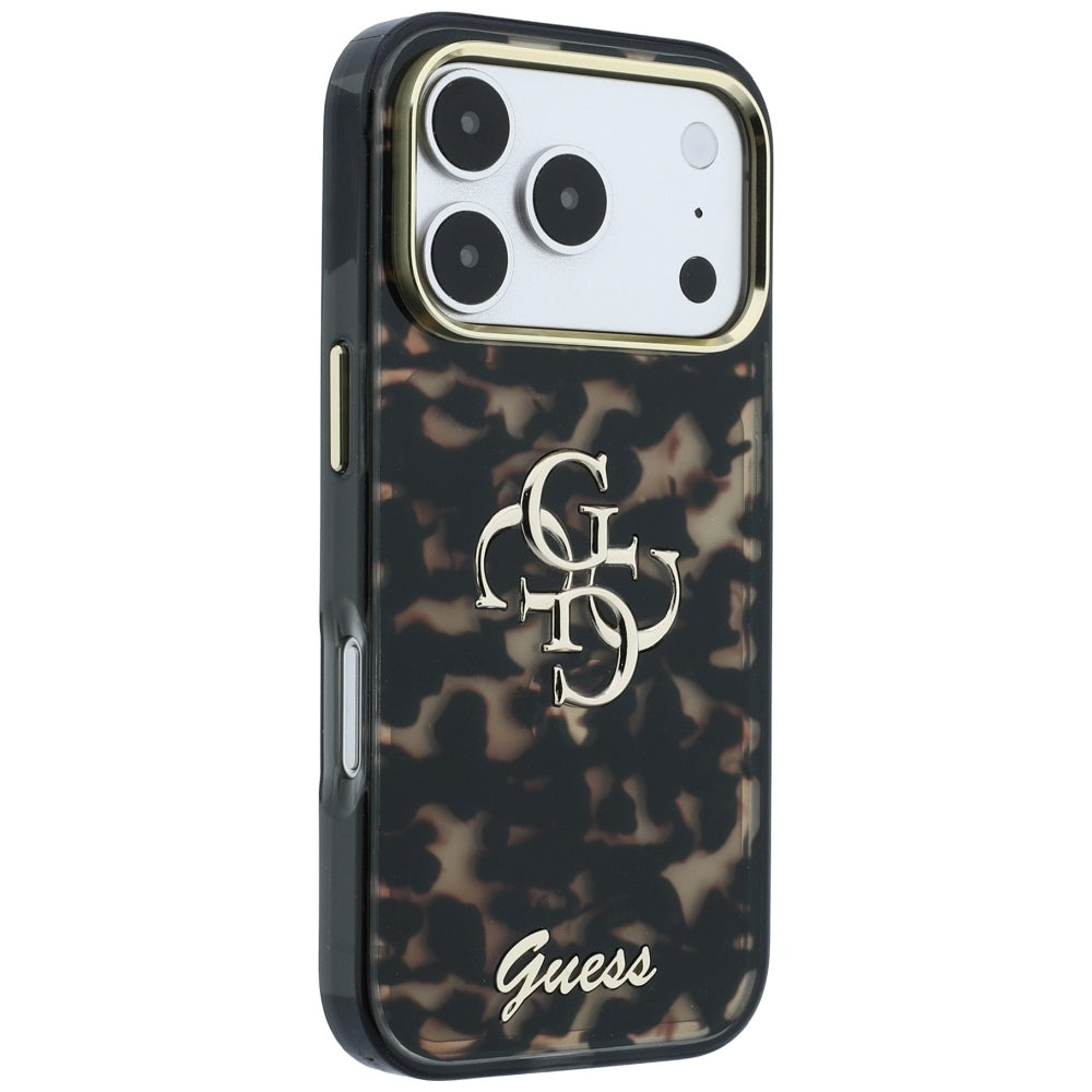 Guess iPhone 17 Pro Max/iPhone 18 Pro Max Cover 4G Script Tortoise
