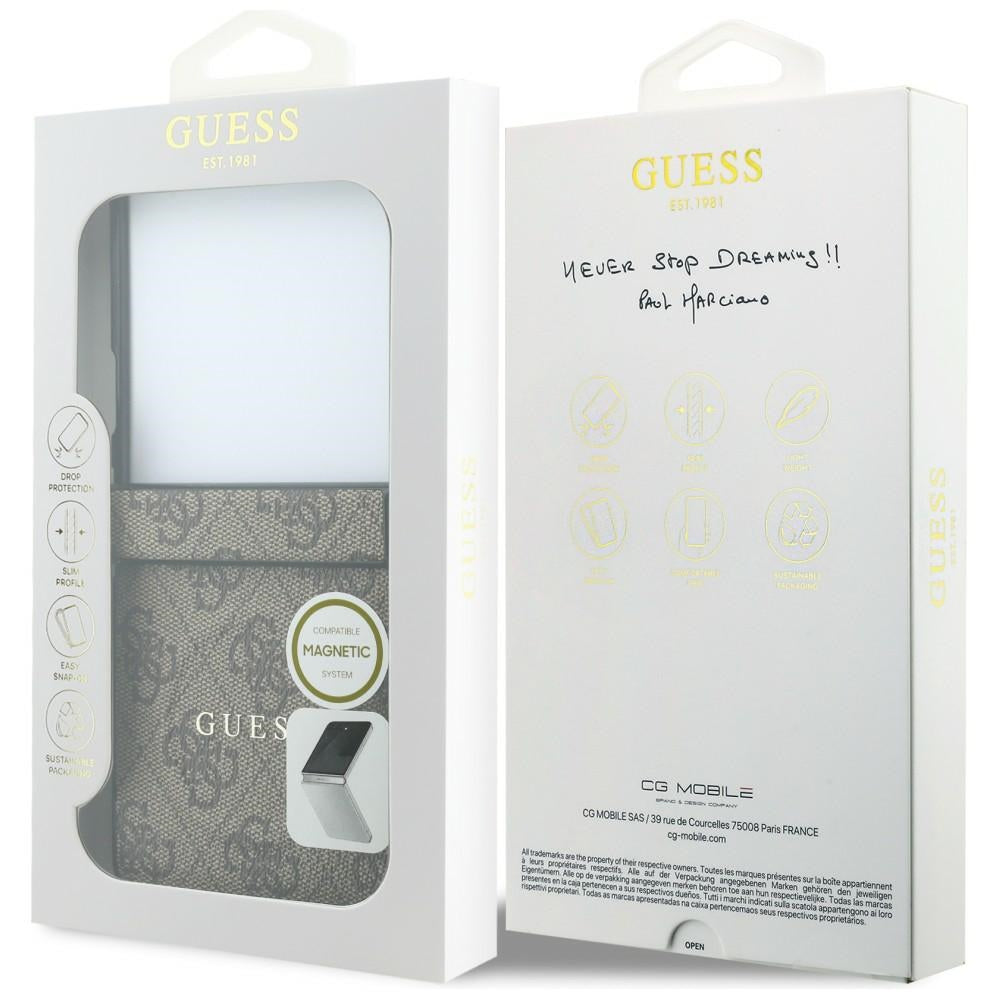 Guess Samsung Galaxy Z Flip 8 Cover 4G Classic Brun