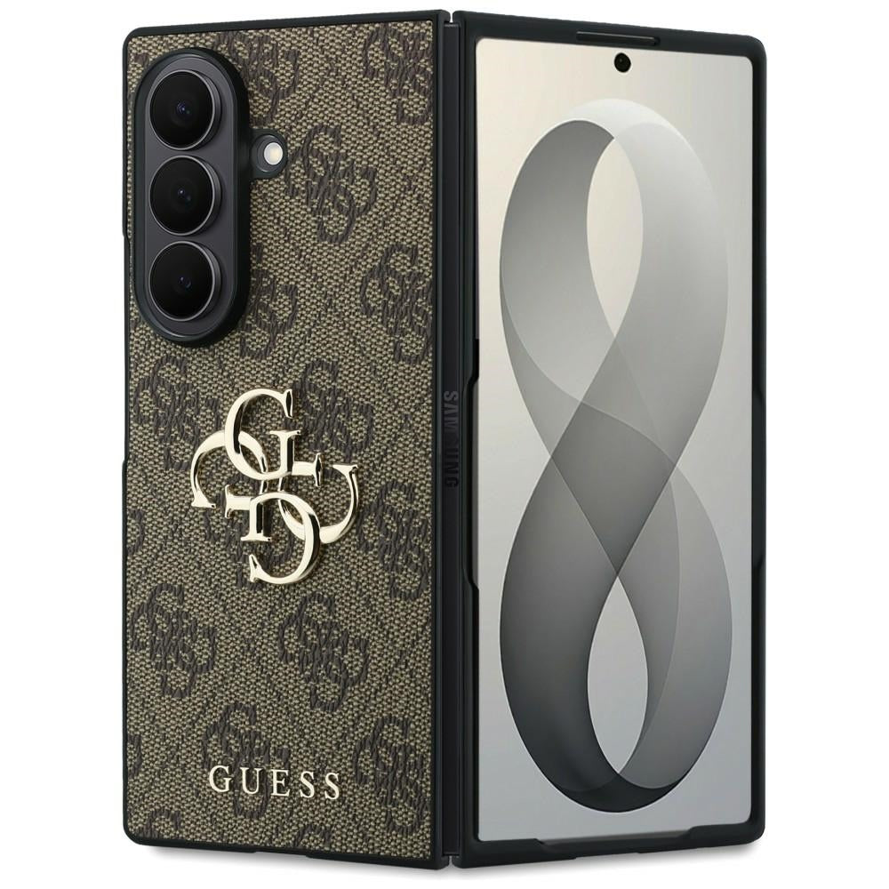 Guess Samsung Galaxy Z Fold 8 Ultra Cover 4G Big Logo Brun