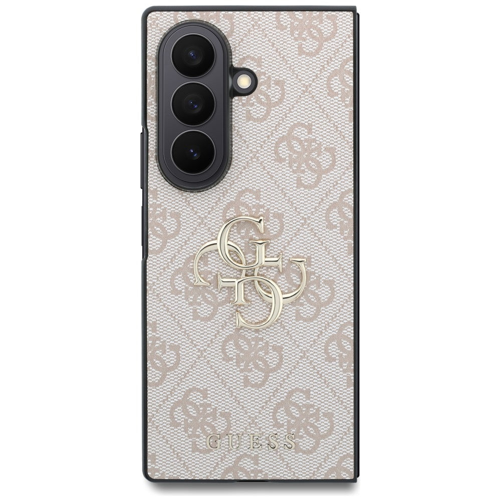 Guess Samsung Galaxy Z Fold 8 Ultra Cover 4G Big Logo Lyserød