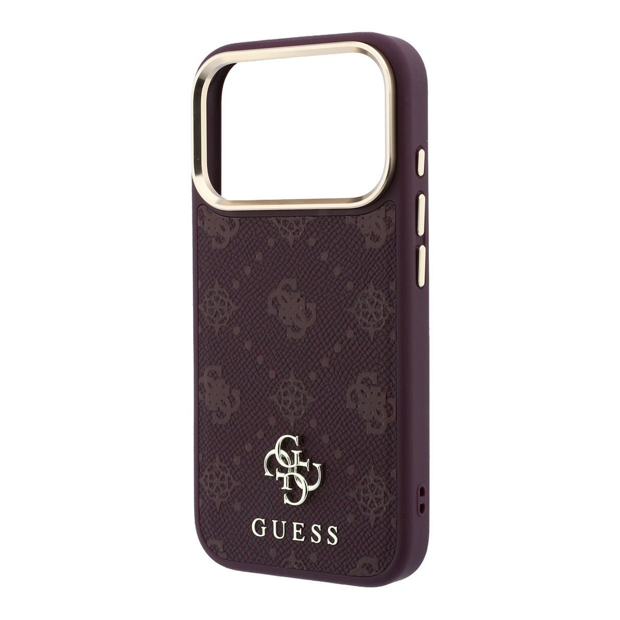 Guess iPhone 17 Pro/iPhone 18 Pro Cover 4G Peony Burgundy