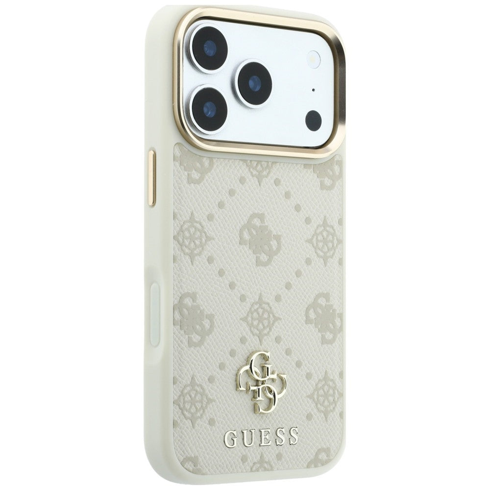 Guess iPhone 17 Pro Max/iPhone 18 Pro Max Cover 4G Pæon Beige