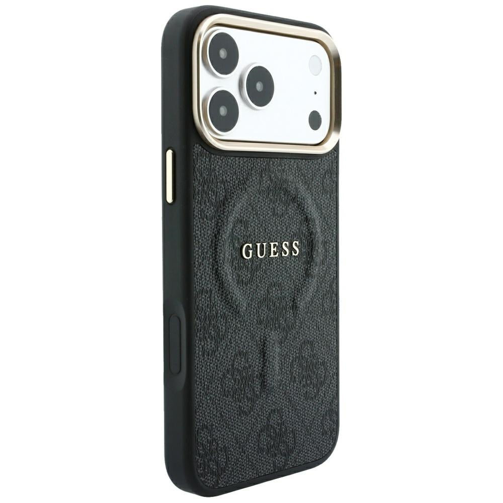 Guess iPhone 17 Pro/iPhone 18 Pro Cover 4G Embossed MagSafe Sort