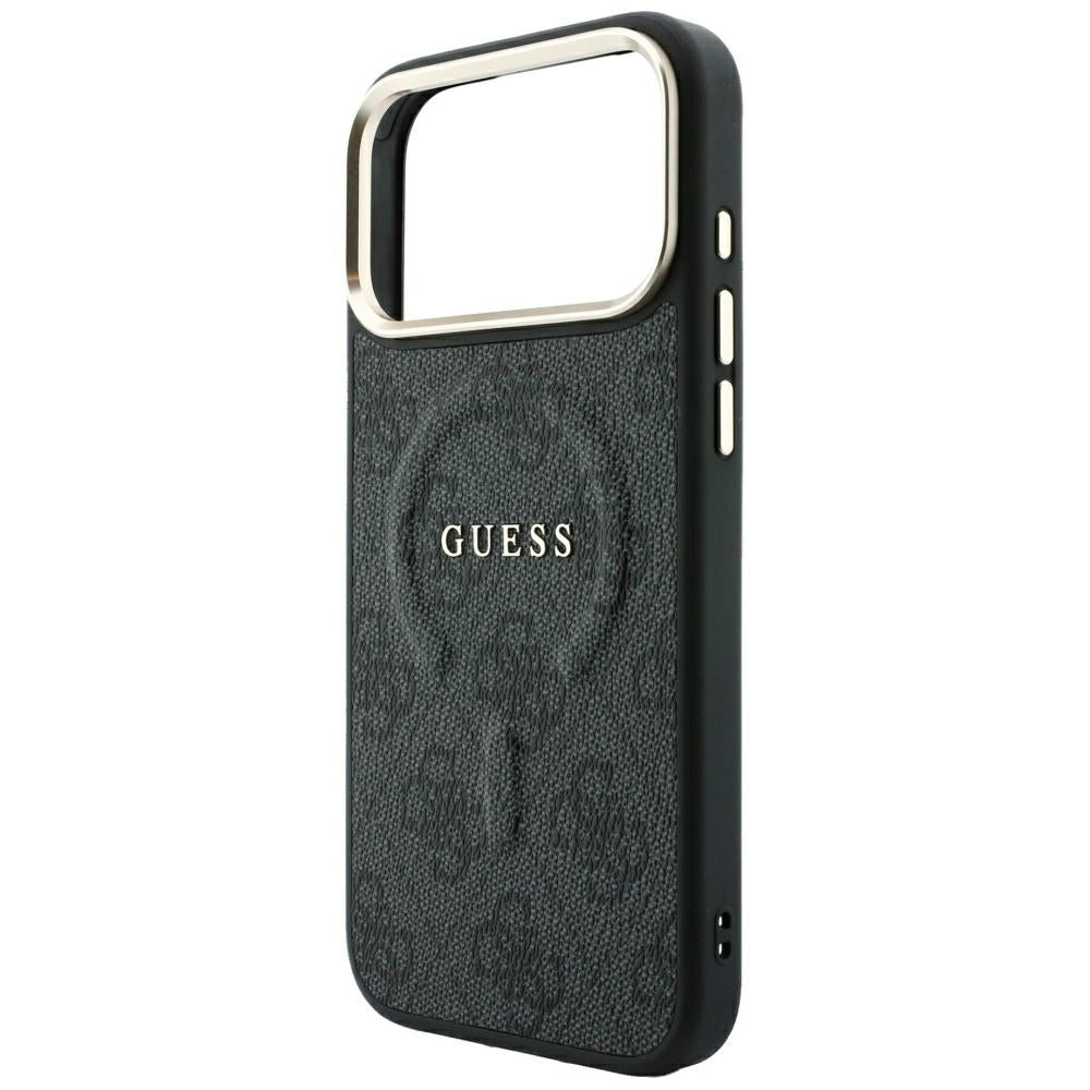 Guess iPhone 17 Pro Max/iPhone 18 Pro Max Cover 4G Embossed MagSafe Sort