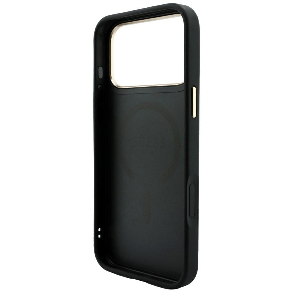 Guess iPhone 17 Pro Max/iPhone 18 Pro Max Cover 4G Embossed MagSafe Sort