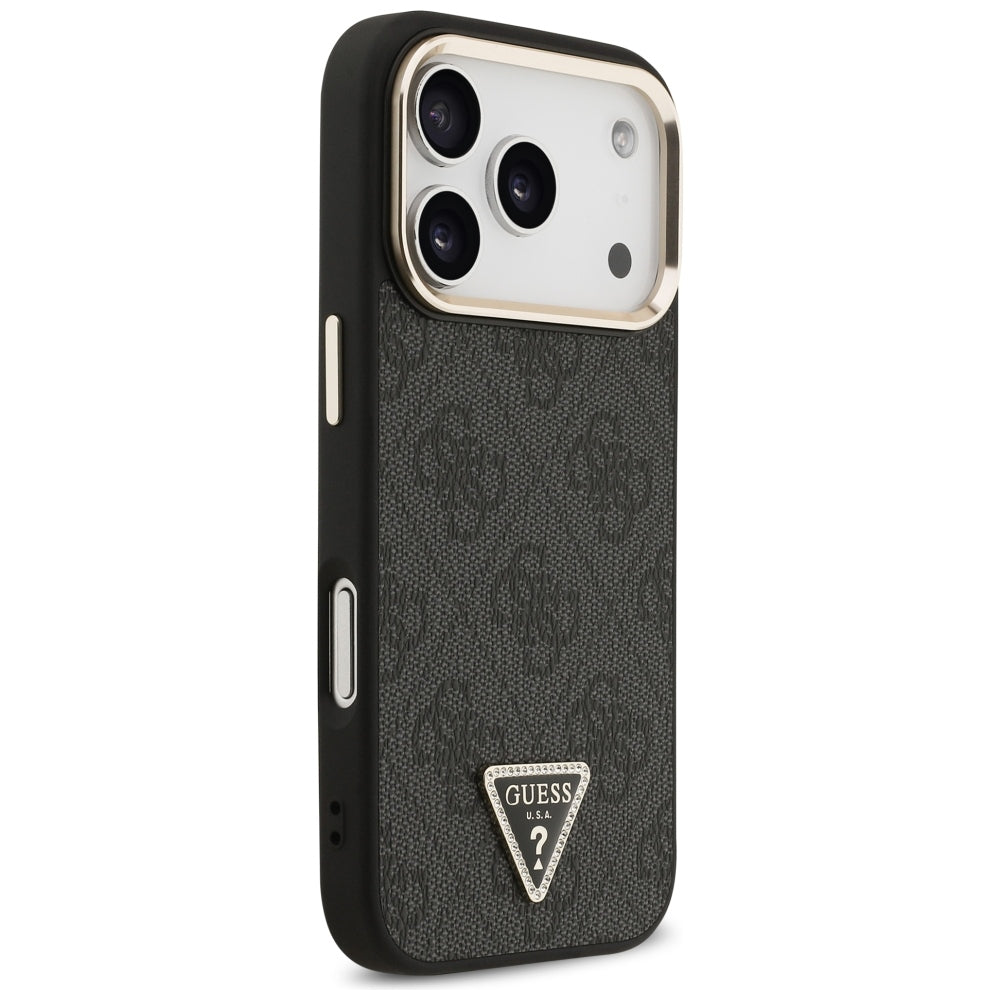 Guess iPhone 17 Pro/iPhone 18 Pro Cover 4G Triangle MagSafe Sort