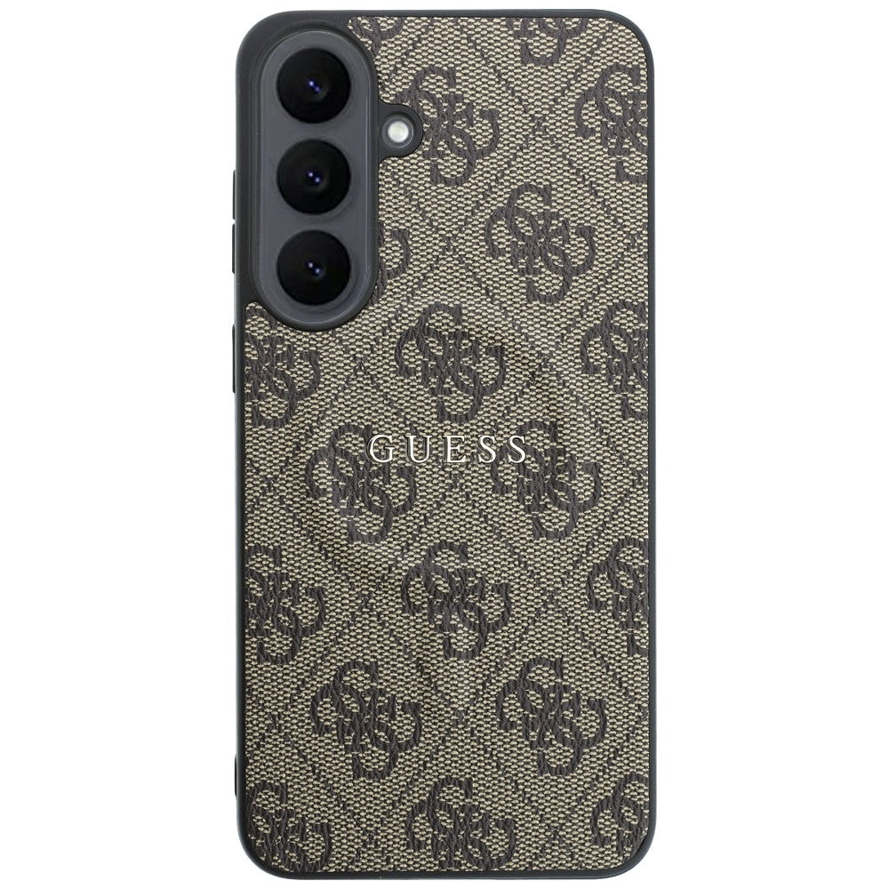 Guess Samsung Galaxy S26 FE Cover 4G Embossed MagSafe Brun
