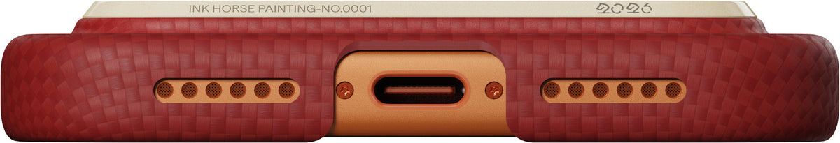 Pitaka iPhone 17 Pro Max Cover Edge MagSafe Cinnabar