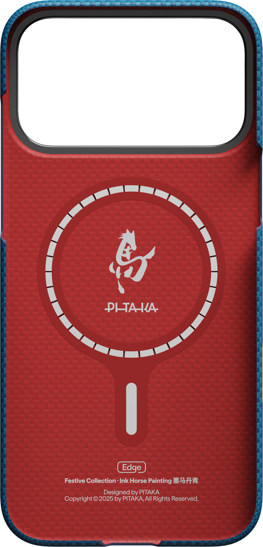 Pitaka iPhone 17 Pro Max Cover Edge MagSafe Azure Green
