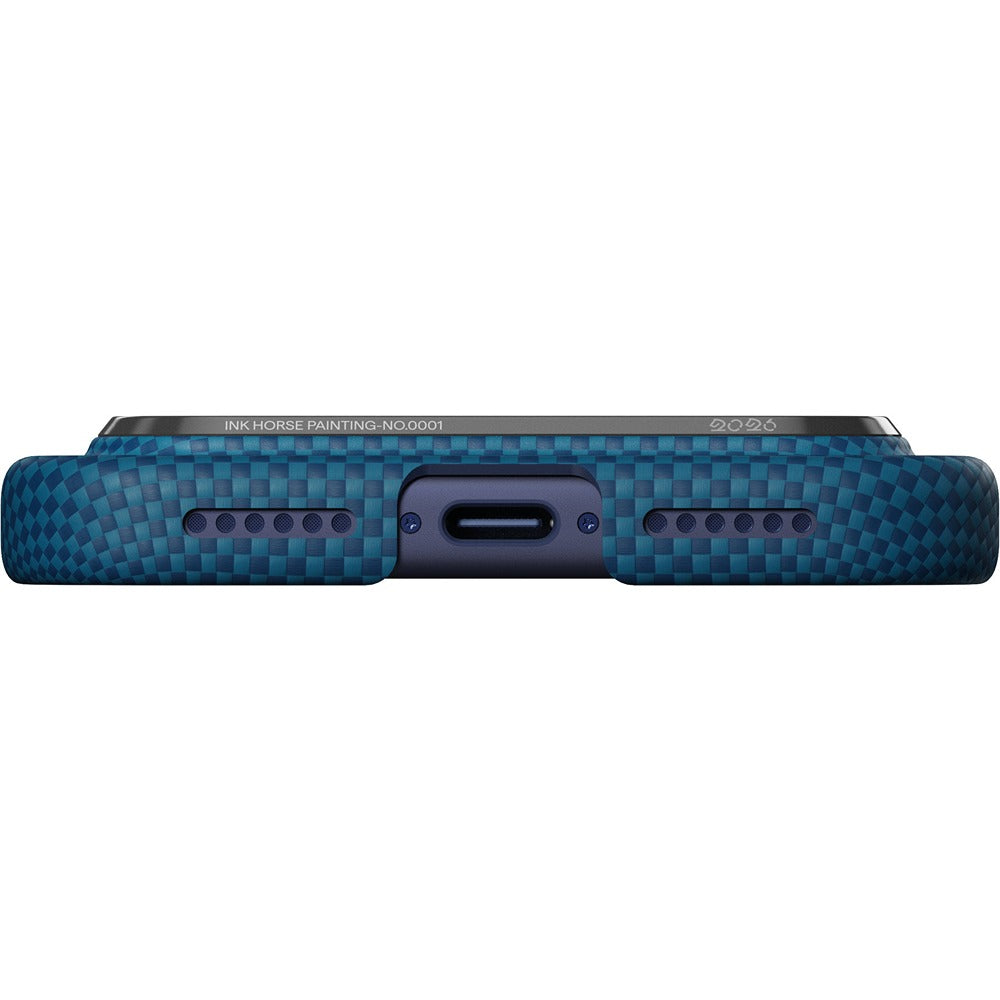 Pitaka iPhone 17 Pro Max Cover Edge MagSafe Azure Green