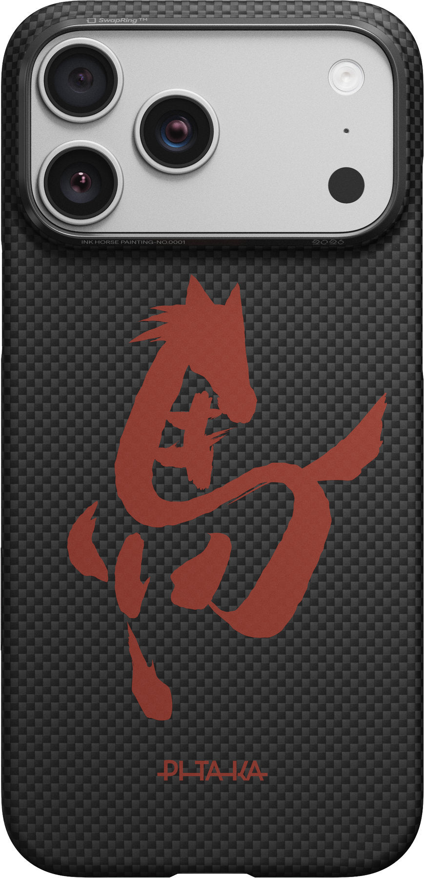 Pitaka iPhone 17 Pro Max Cover Edge MagSafe Ink Rhythm