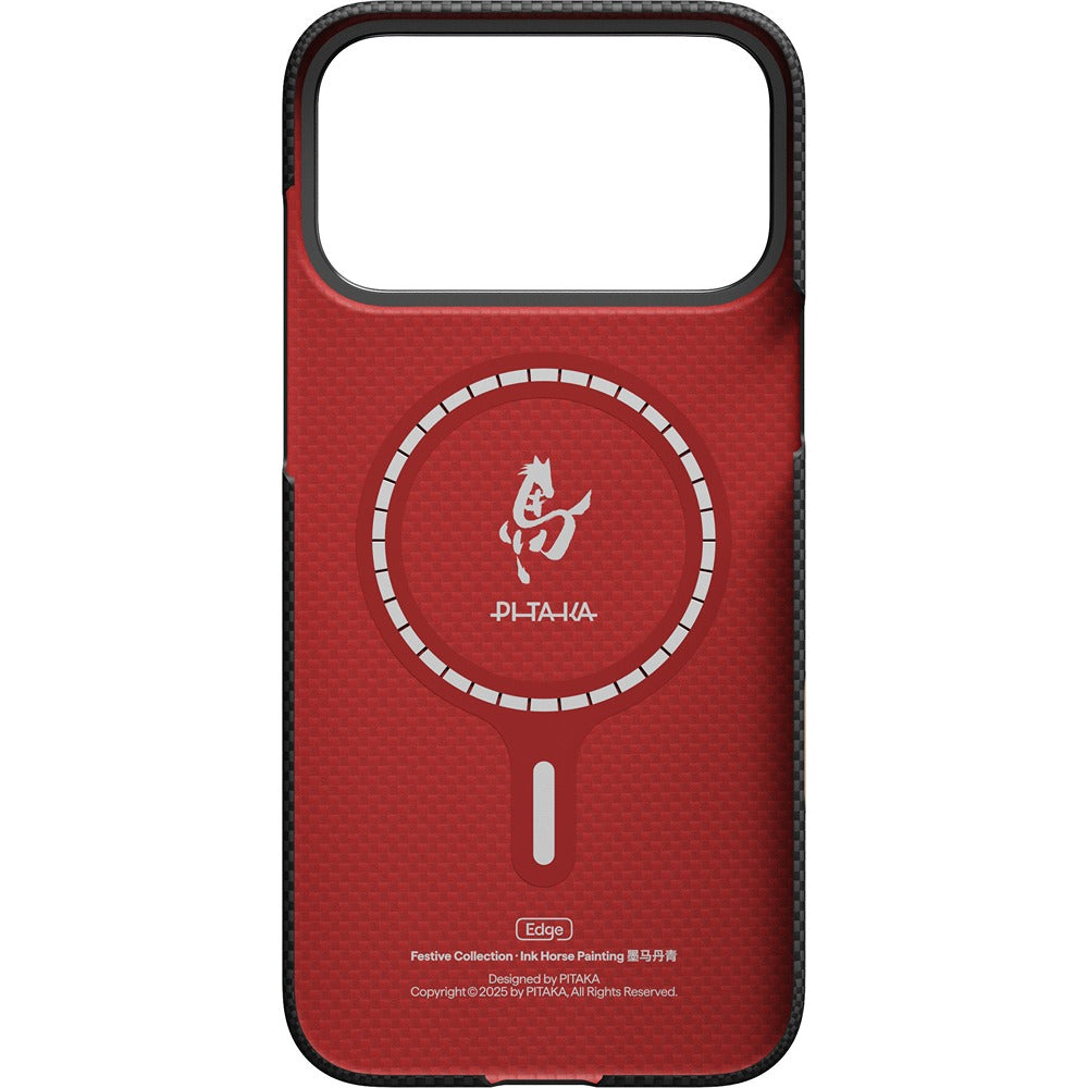 Pitaka iPhone 17 Pro Max Cover Edge MagSafe Ink Rhythm