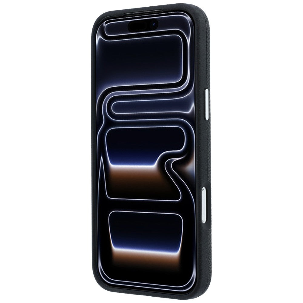 Karl Lagerfeld iPhone 17 Pro Max/iPhone 18 Pro Max Cover Grained Karl Sort