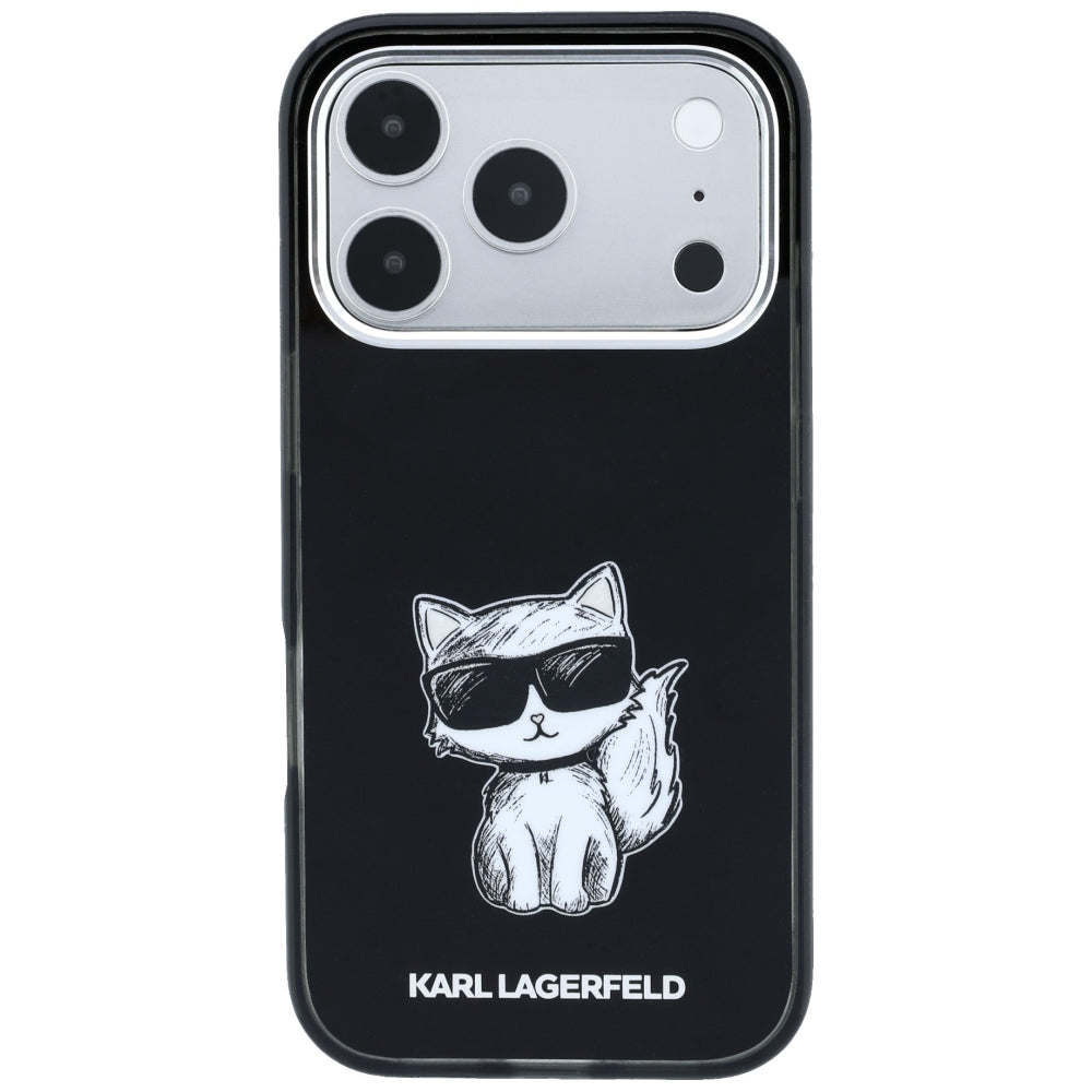 Karl Lagerfeld iPhone 17 Pro/iPhone 18 Pro Cover Choupette Sketch Sort