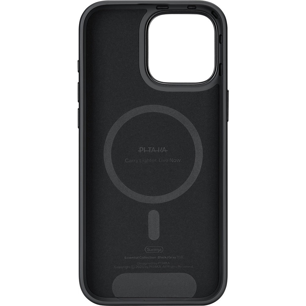 Pitaka iPhone 16 Pro Cover Summa MagSafe Black/Grey Twill