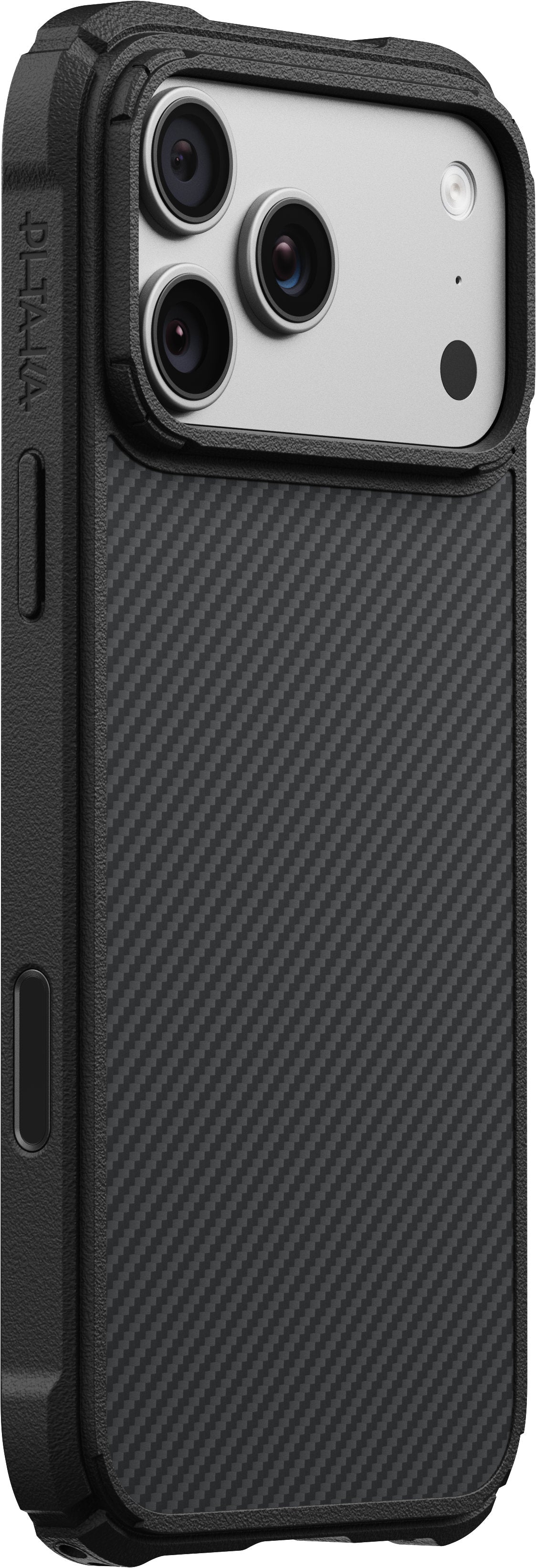 Pitaka iPhone 17 Pro Max/iPhone 18 Pro Max Cover Cairn MagSafe Black/Grey Twill