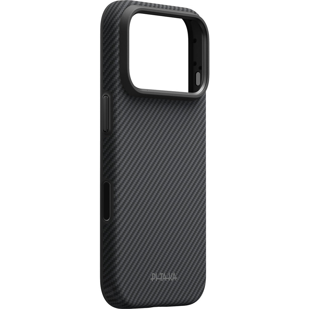 Pitaka iPhone 17 Pro/iPhone 18 Pro Cover Summa MagSafe Black/Grey Twill